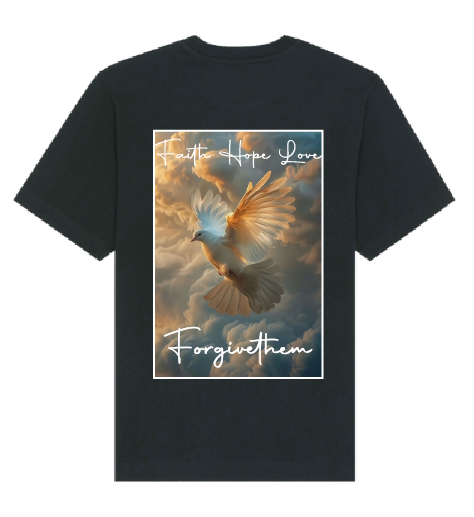 Faith Hope Love Tee - Forgive Them